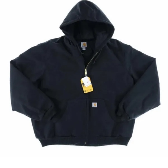 carhartt jacket 2xl tall black Nwt J140-BLK